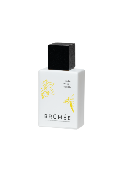 Brumee profumo senza alcol cedar wood e vanilla
